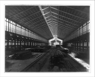 Centennial Exhibition, Philadelphia, 1876: Machinery Hall, North Ave., Sept. 5, 1875