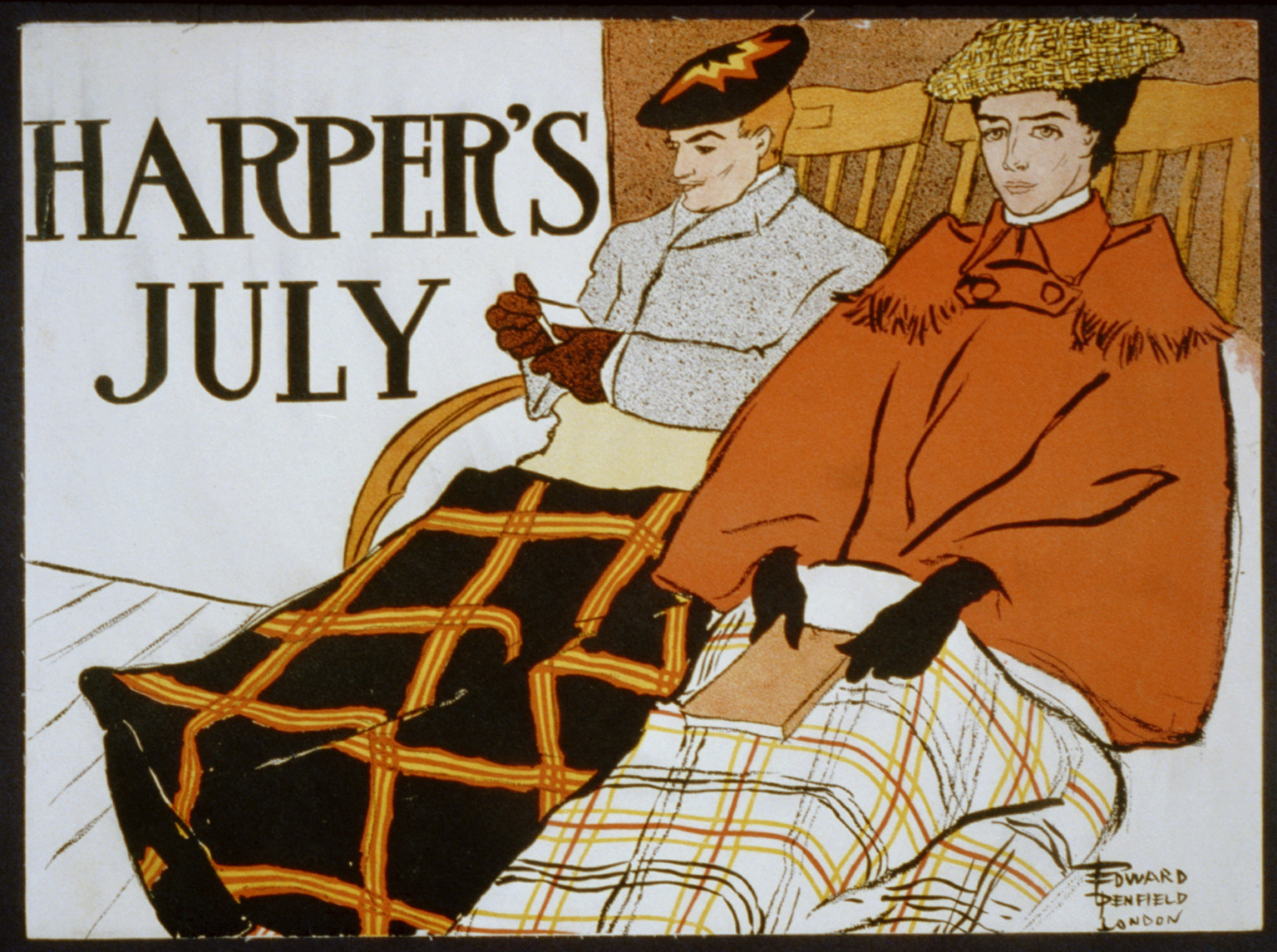 Harper's [for] July, 1897 — vintage poster