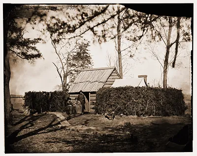 Brandy Station Virginia. Headquarters 5th Army Corps