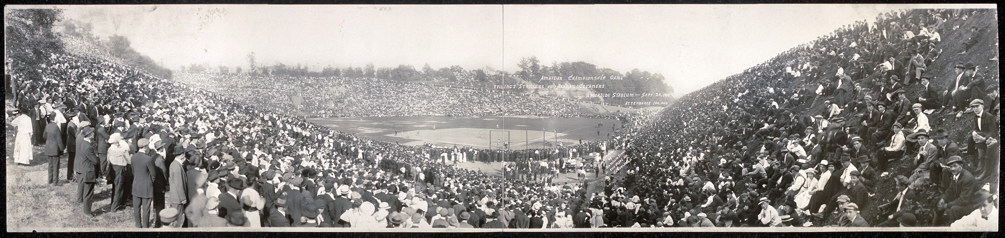 Brookside Stad Cleveland, Ohio, 1914, 1914 — historic image
