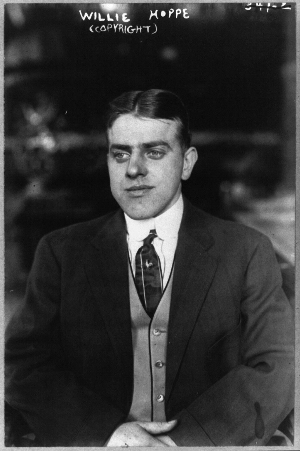 Willie Hoppe, c1910. — historic photograph