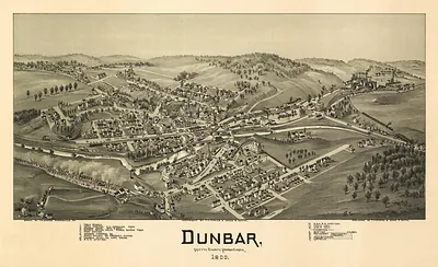 Dunbar, Pennsylvania, 1900