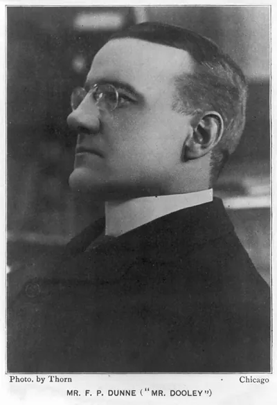[Finley Peter Dunne, bust]