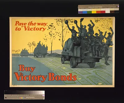 Buy War Bonds. Pave the way to victory