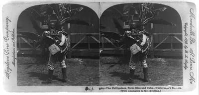The Philippines, Porto Rico and Cuba - Uncle Sam's burden