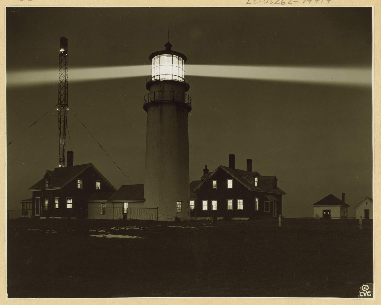 Highland Light, view A — historic photograph