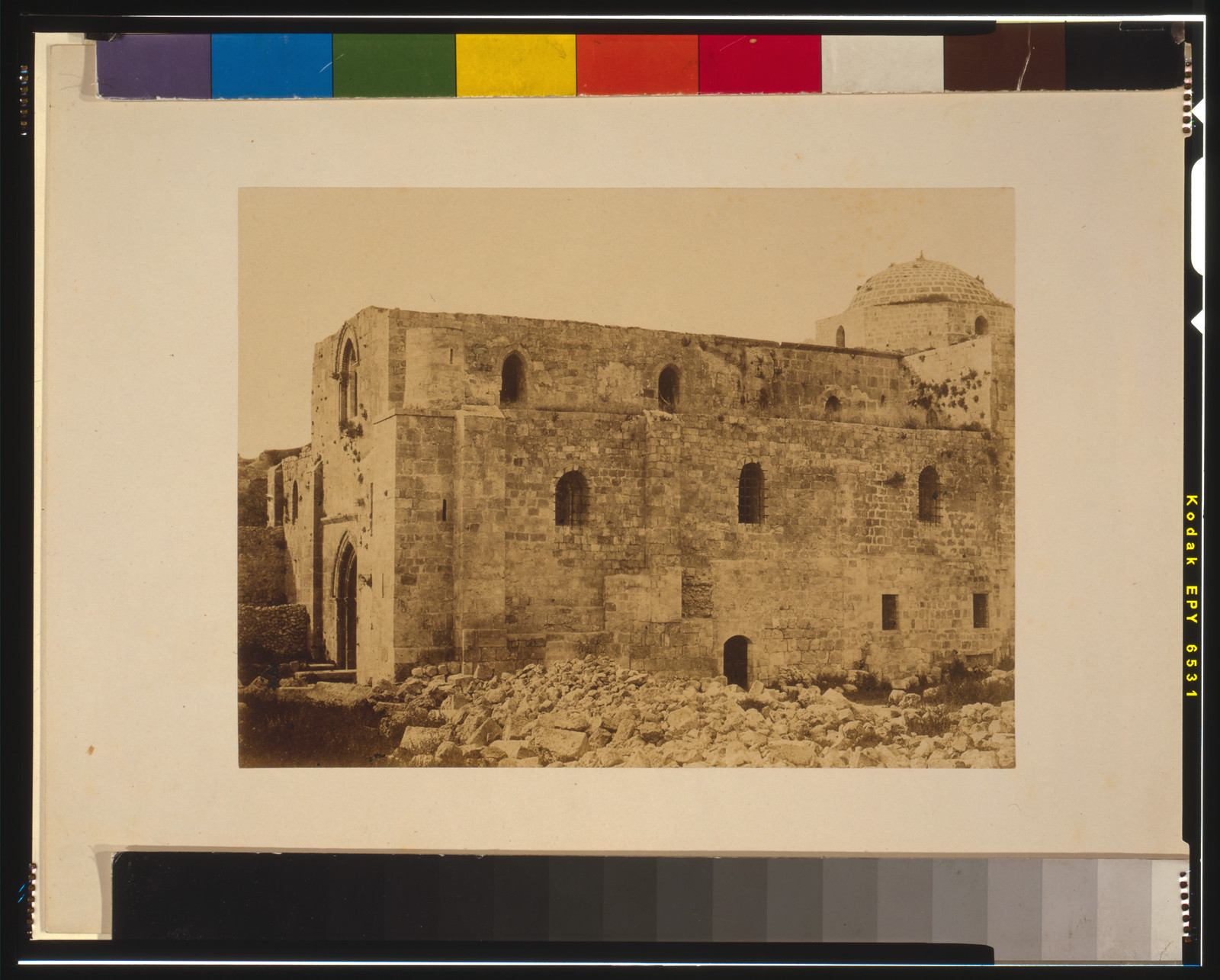 Eglise batie sur la maison de Ste Anne, Paris : Gidé et J. Baudry, 1856. — historic photograph