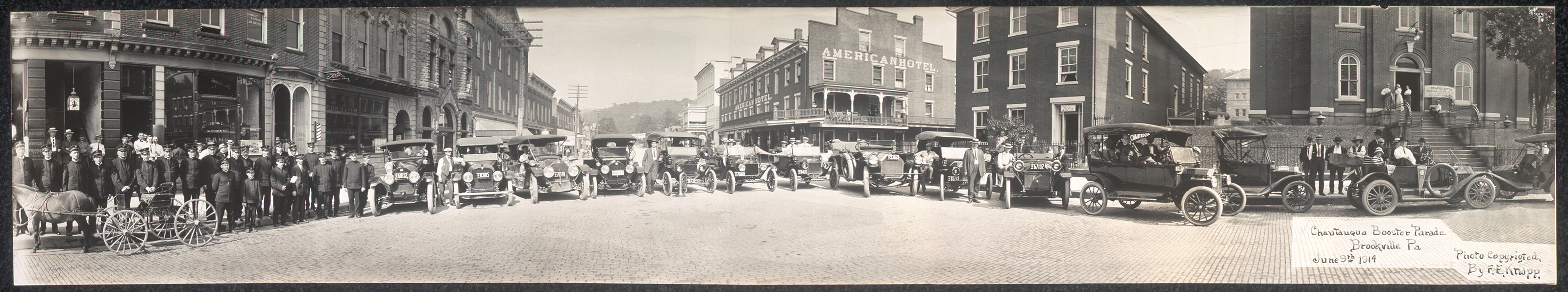Chautauqua Parade, Brookville, Pennsylvania, 1914, 1914 — historic image