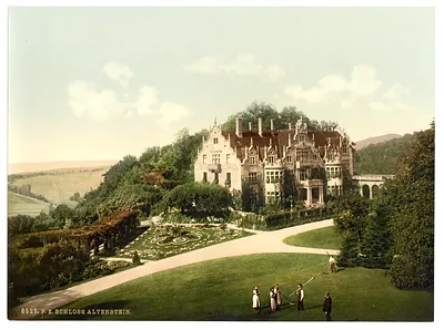 Altenstein Castle Thuringia Germany