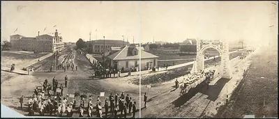 IL Industrial parade July 1904 Zion City PHOTO