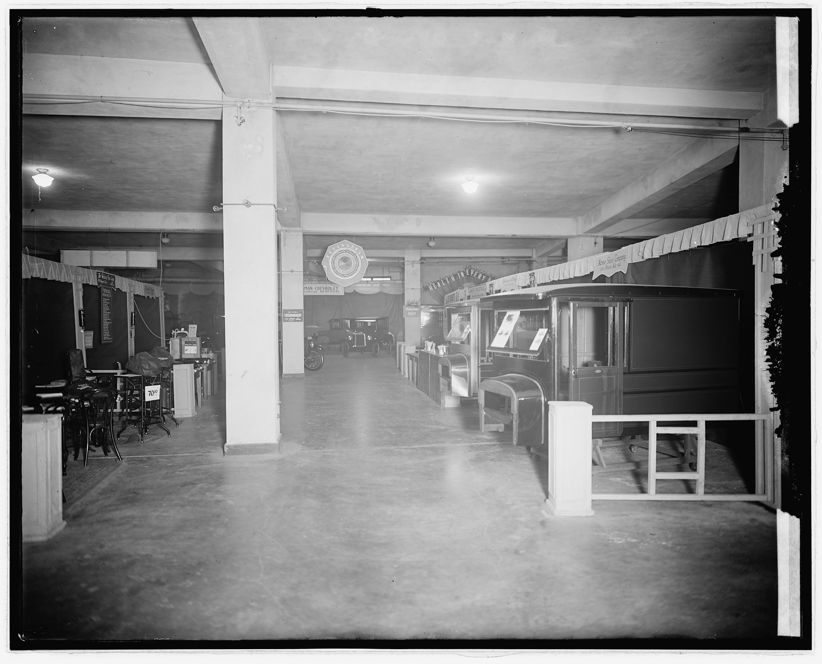 Industrial exposition, 1926, Hopkins Titanafram, 1926 — historic photograph