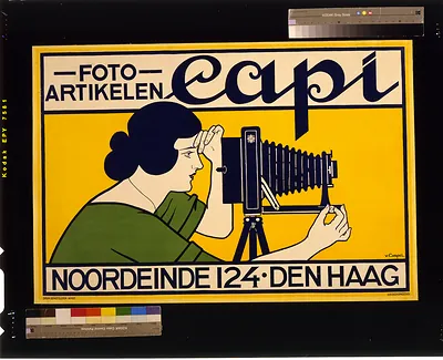 Foto artikelen Capi. Noordeinde 124, den Haag / v. Caspel.