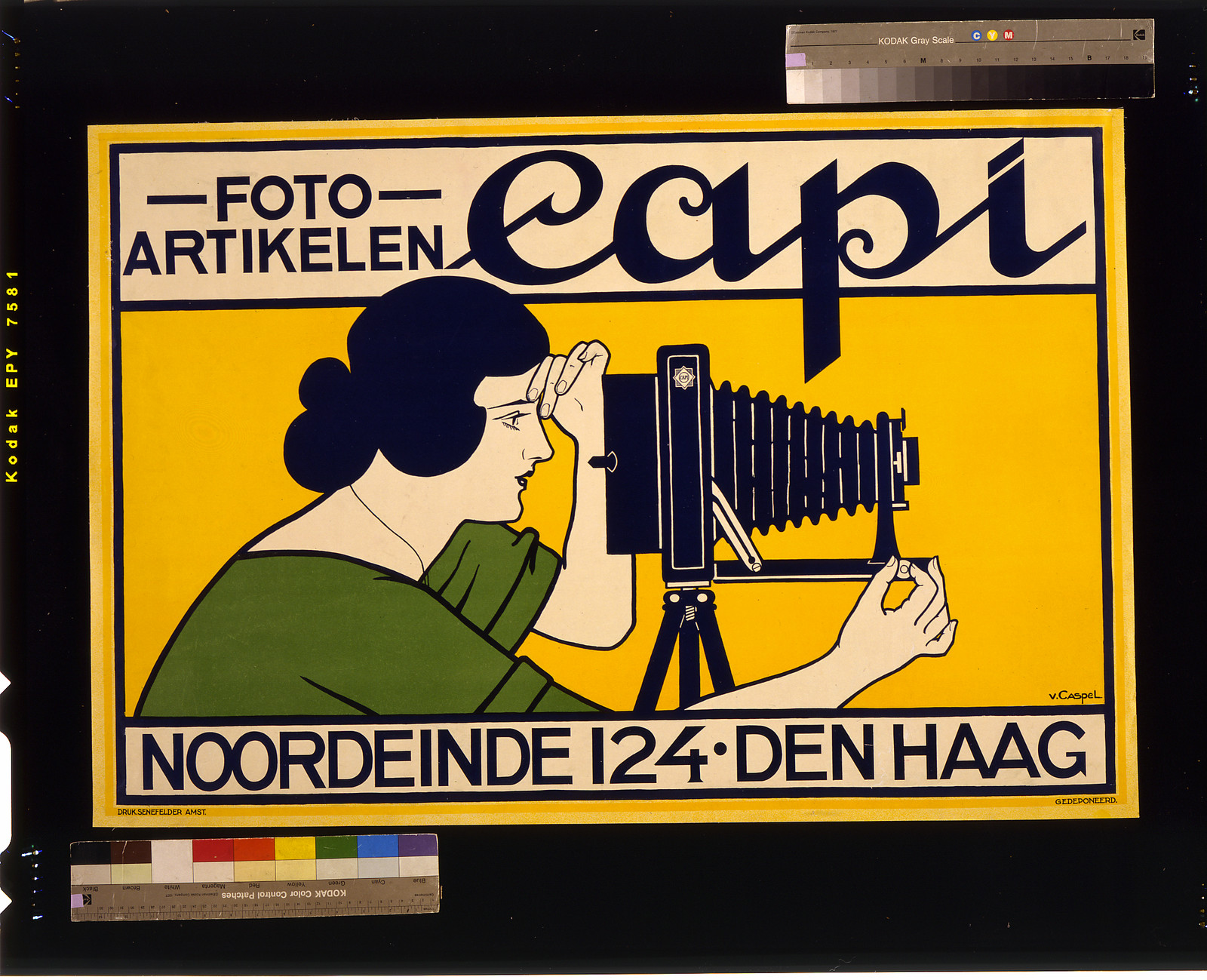 Foto artikelen Capi. Noordeinde 124, den Haag / v. Caspel., Amsterdam : Senefelder, [1928] — historic photograph