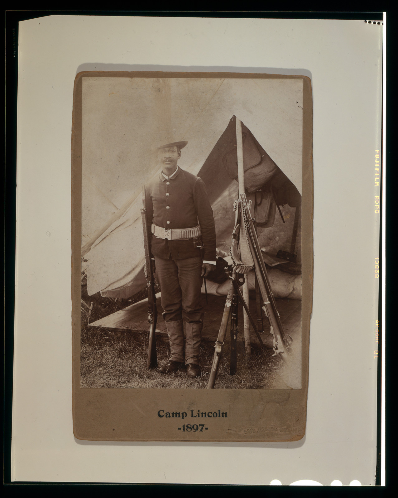 Camp Lincoln, 1897, 1897 — historic photograph