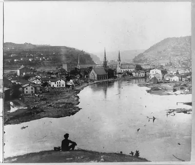 Johnstown disaster, May 31, '89. Conemaugh Valley
