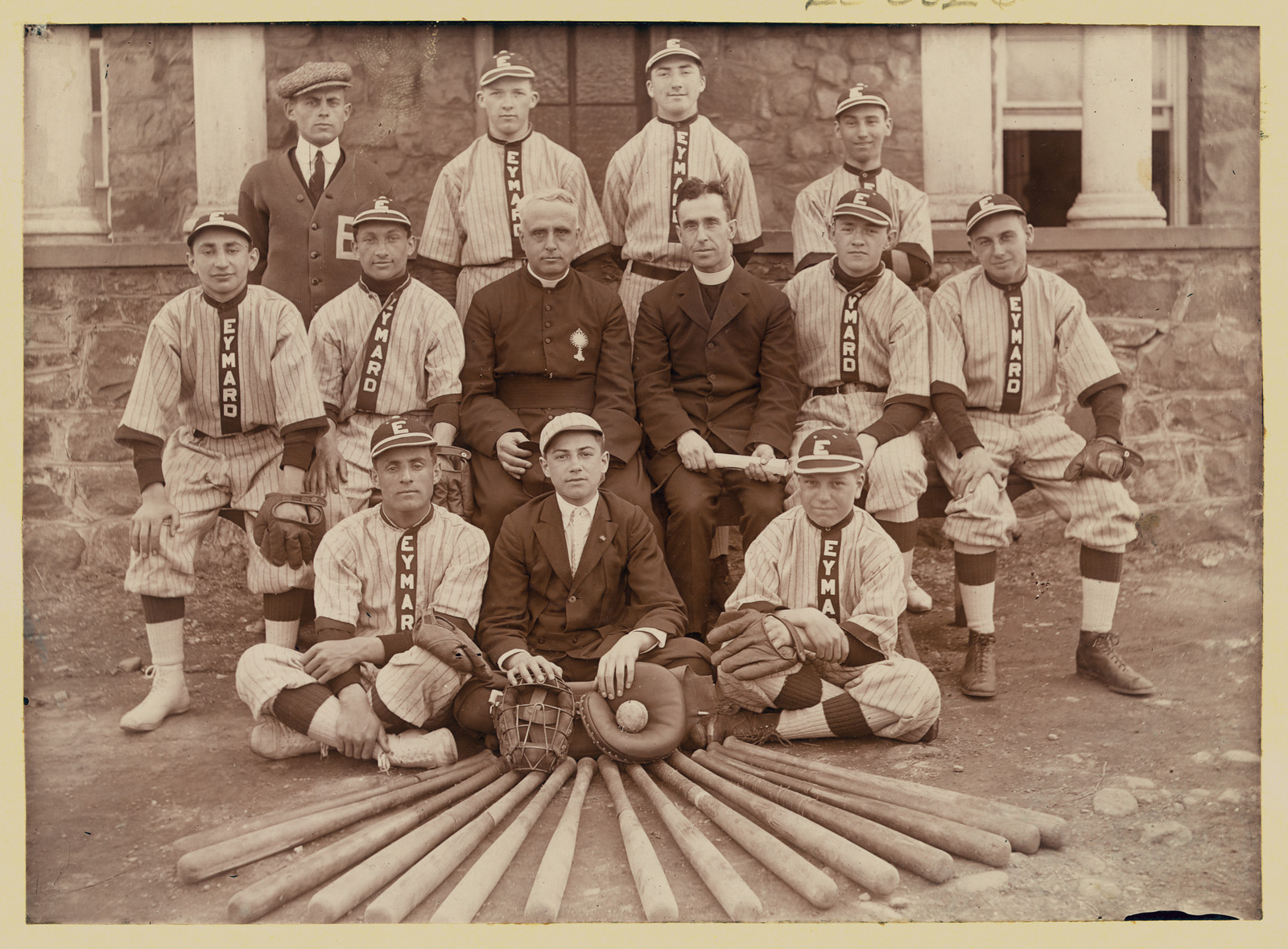 Baseball team, Eymard Seminary, Suffern, N.Y., [between 1890 and 1910] — historic photograph