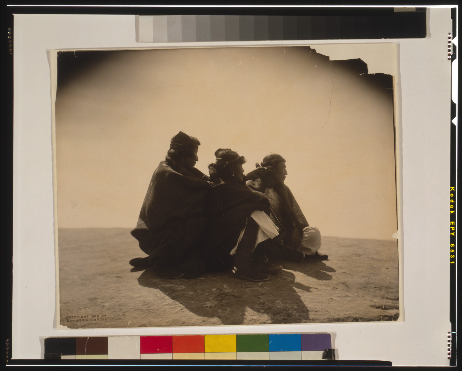 A point of interest--Navaho, c1904. — historic photograph