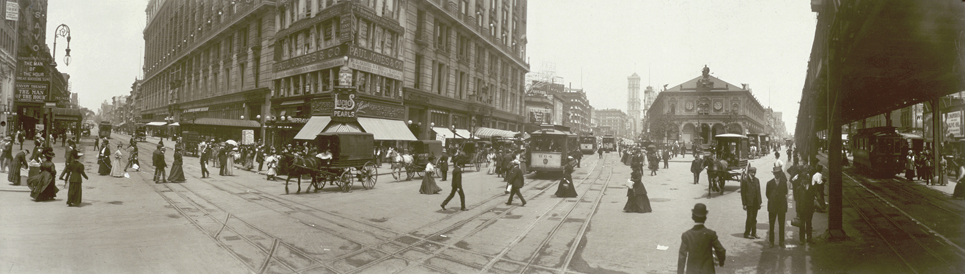 Herald Square, New York, 1907, 1907 — historic image