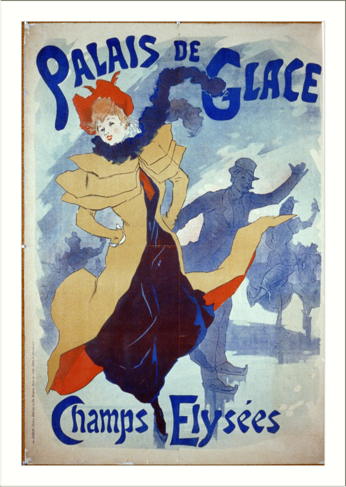 Palais de glace--Champs Elysées / Chéret., Paris : Chaix (ateliers Chéret), [18]93. — vintage poster