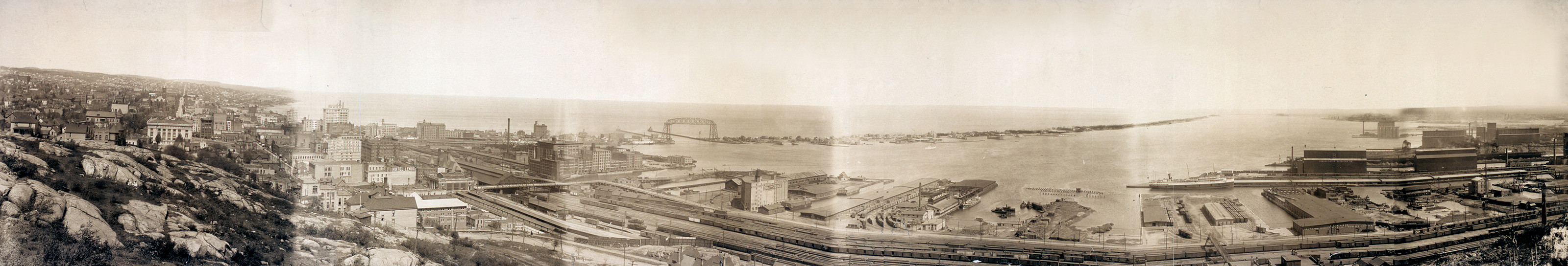 Duluth from Point of Rocks, Minnesota, 1913, 1913 — historic image