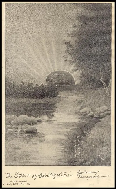 The Dawn of Civilization" Pears soap advertisement, 7 May 1903