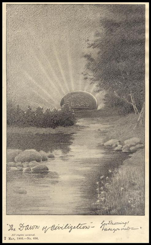 The Dawn of Civilization" Pears soap advertisement, 7 May 1903 — historic image