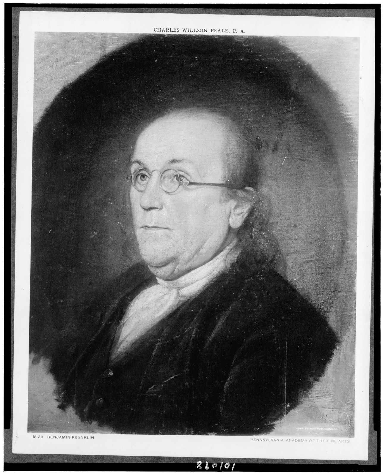Benjamin Franklin, c1913. — historic photograph