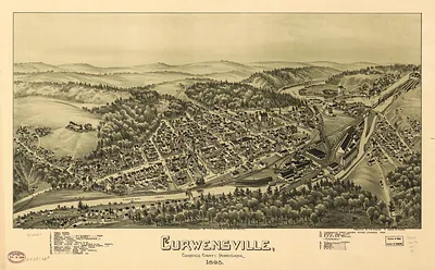 Curwensville, Pennsylvania, 1895