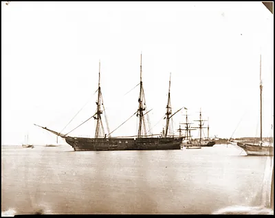 Hampton Roads Va. School ship U.S.S. Sabine