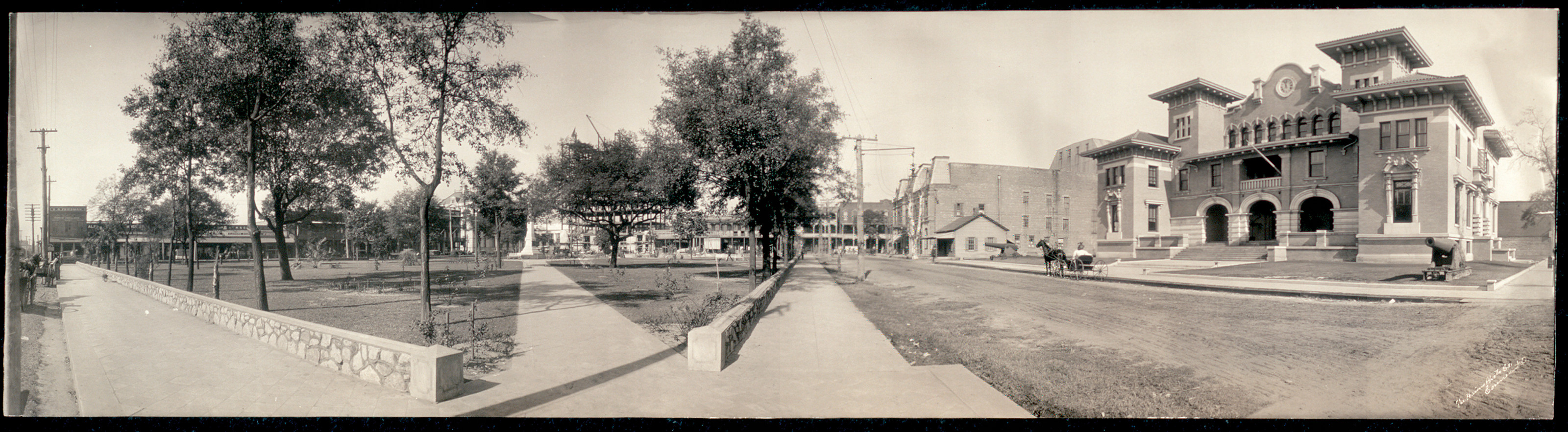 Plaza City Park Pensacola, Florida, 1909, 1909 — historic image