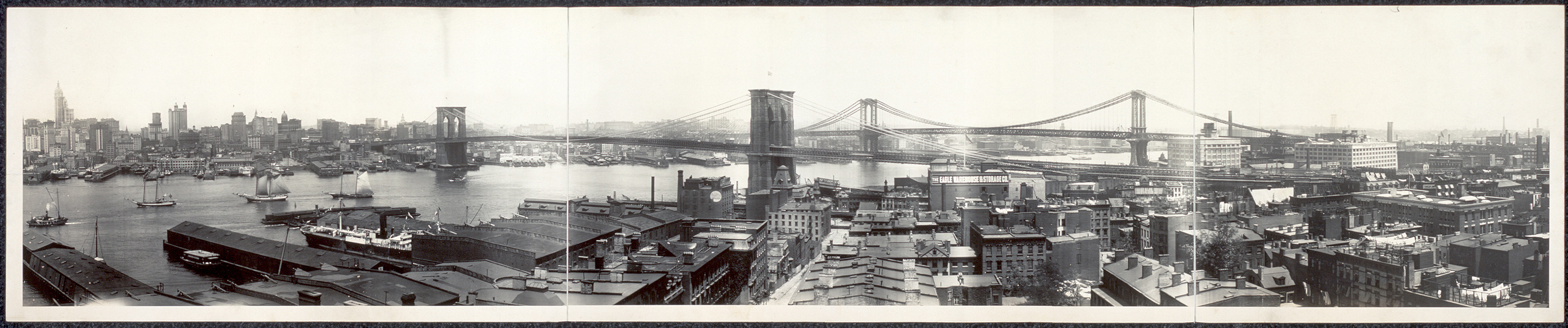 New York from Brooklyn Heights, 1911, 1911 — historic image
