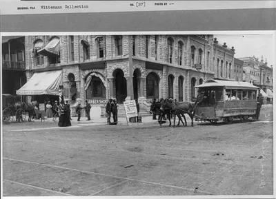 Horsecar of the Union Street Railway Company, Winfield, Kansas