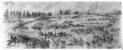 St. Patrick's Day in the army--The steeple chase / EF.