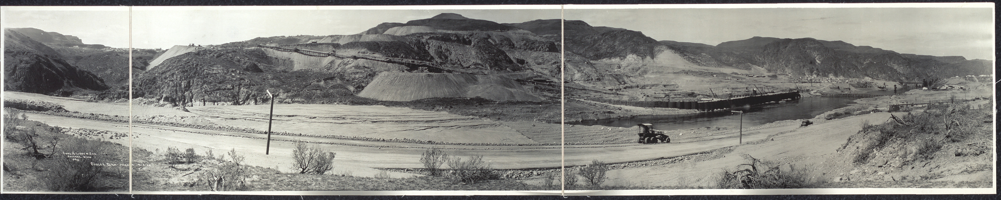 Coulee Dam Mason City 4-3-35, Washington, 1935, 1935 — historic image