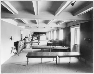 Library of Congress, Copyright Office, north basement hall, before move from Capitol