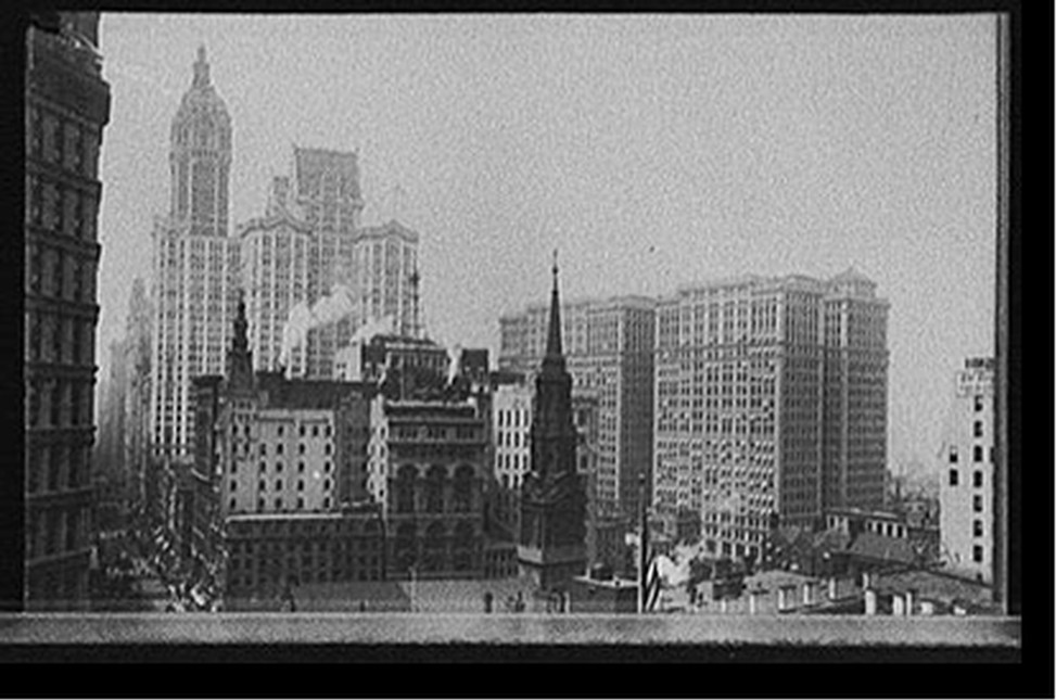 Singer, City Investing, and Hudson Terminal buildings, New York, [between 1900 and 1910] — historic photograph