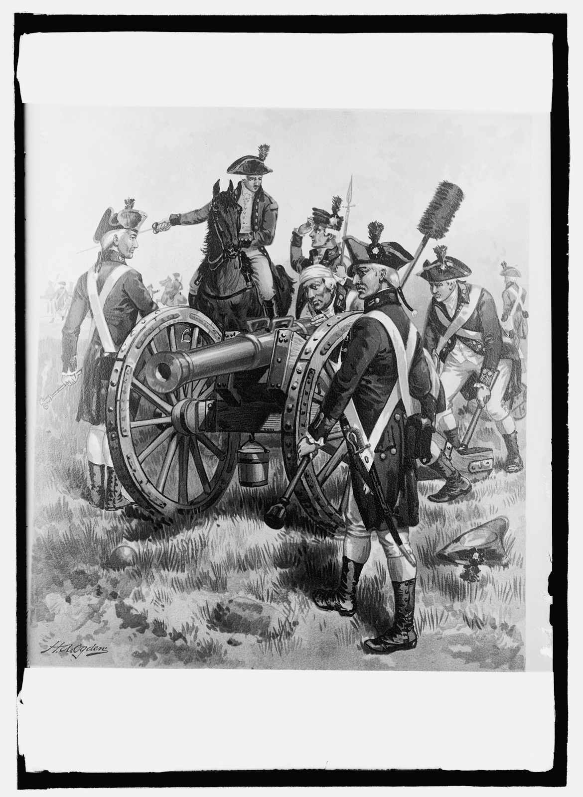 U.S. Army uniform, 1877-83, Artillery, [between 1908 and 1919] — historic photograph