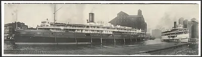 Buffalo Boat Docks, New York, 1909