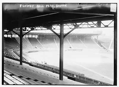 Fenway Ball Park, Boston - view from RF corner Sept. 1914