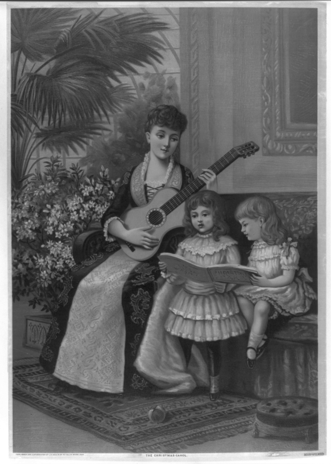 The christmas carol, [no date recorded on shelflist card] — historic print
