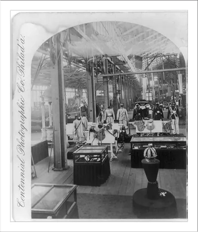 [Centennial Exhibition, Phila. 1876]: Machinery Hall, Russian Sect. no. 3304