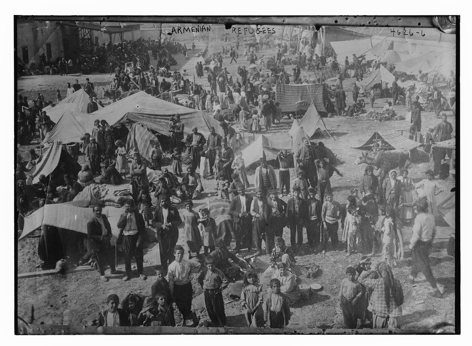 Armenian refugees, n/a — historic photograph