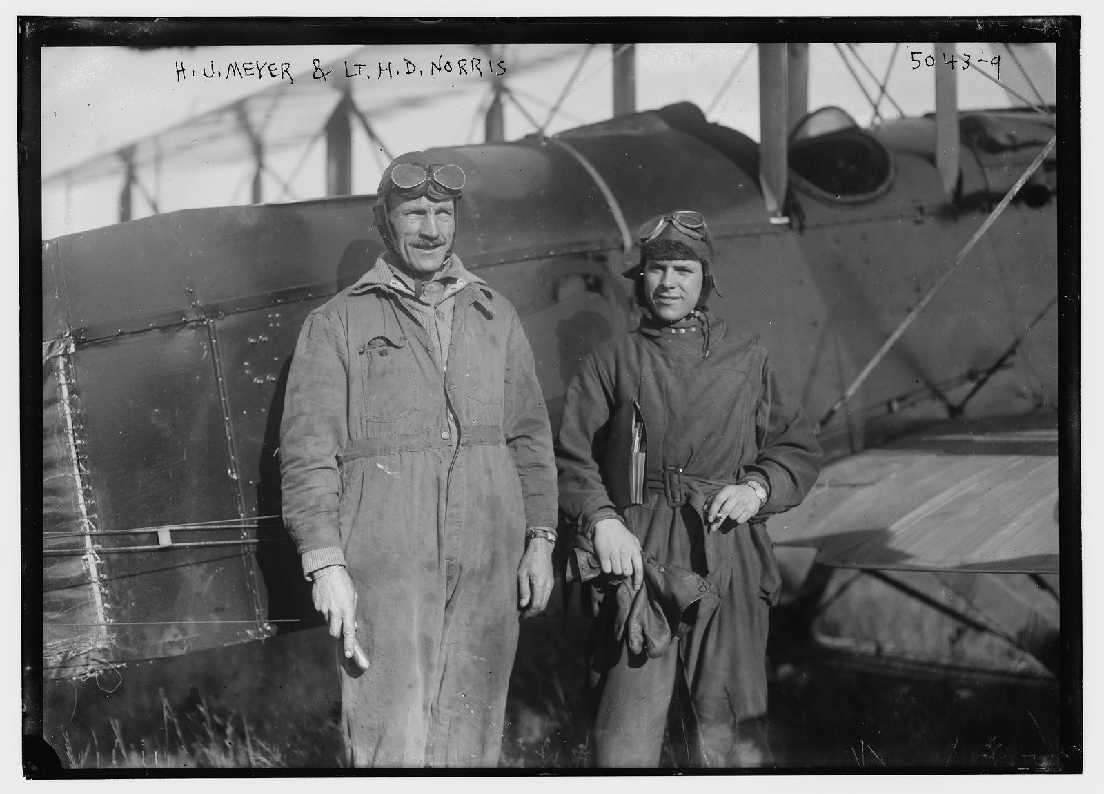 H.J. Meyer & Lt. H.D. Norris, n/a — historic photograph