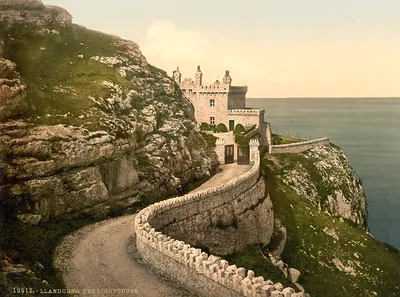 The lighthouse Llandudno Wales