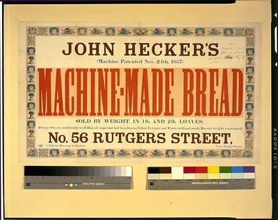 John Hecker's machine-made bread