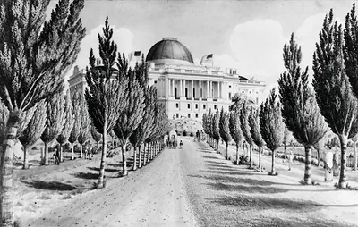 [West front of the Capitol of the United States]
