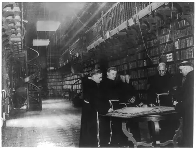 Convento de San Francisco, Lima, Peru - Biblioteca