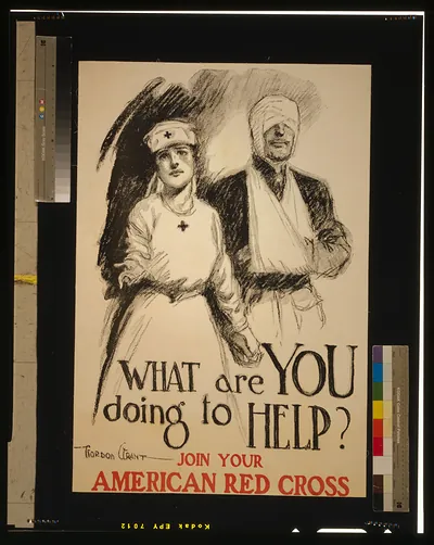 What are you doing to help? Join your American Red Cross / Gordon Grant.