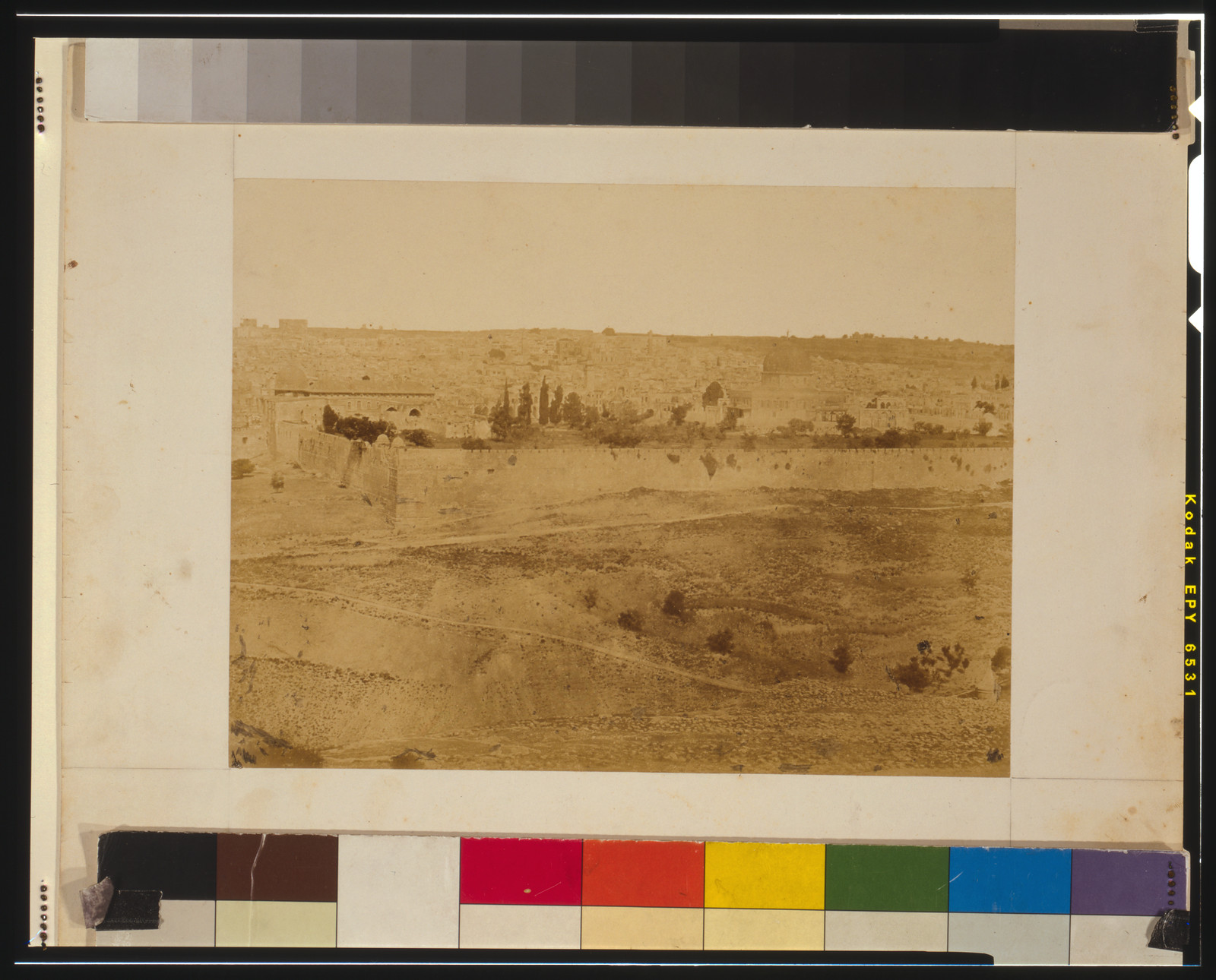 Panorama a Jérusalem, Paris : Gidé et J. Baudry, 1856. — historic photograph