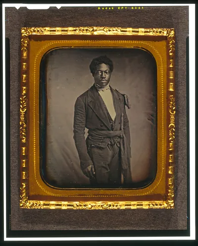 [Chancy Brown, three-quarter length portrait, facing front]